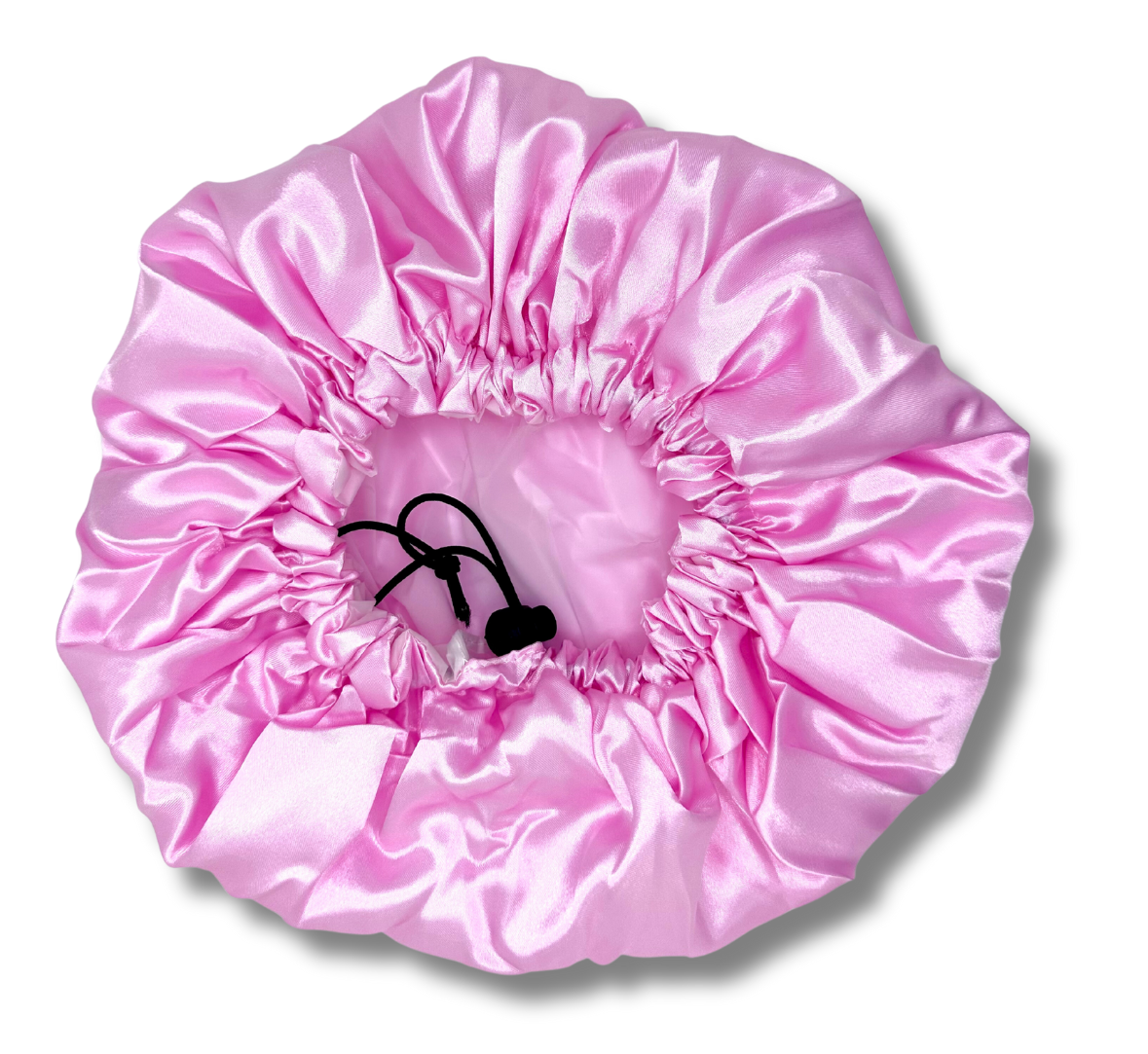 The Adjustable Satin Lined Luxury Shower Cap