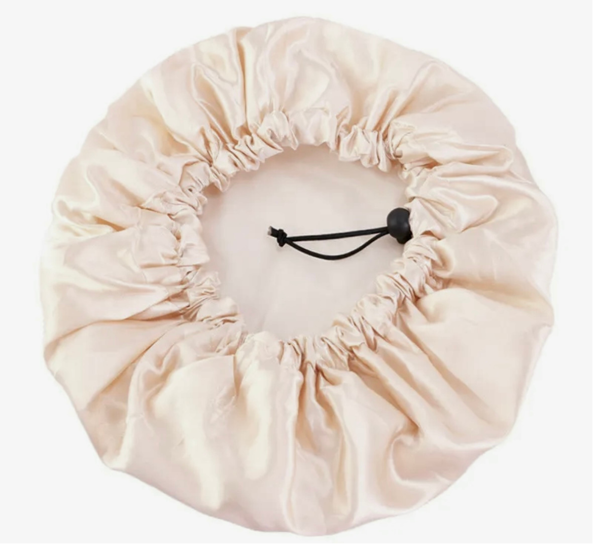 The Adjustable Satin Lined Luxury Shower Cap